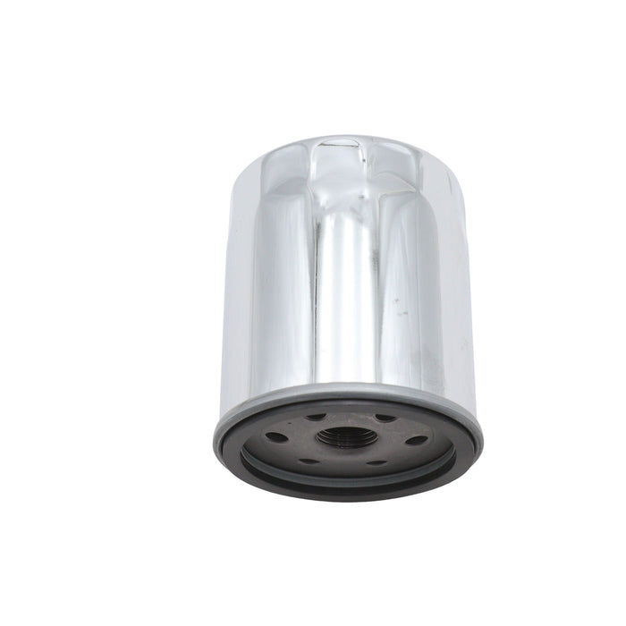 INDIAN OIL FILTER, CHROME - V-Twin 40-5175