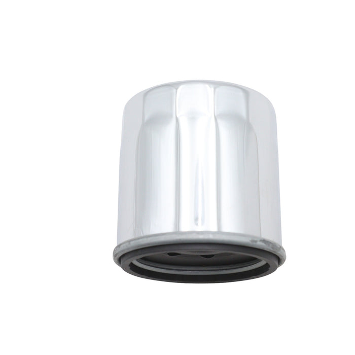 INDIAN OIL FILTER, CHROME - V-Twin 40-5176