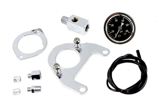 V-Twin Manufacturing Oil Pressure Gauge Mount Kit