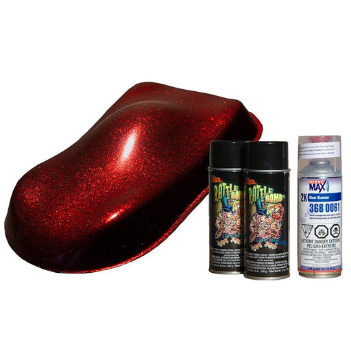 Rattle Bomb Spray Kit Burgundy - Rattle Bomb RBKIT-WIN