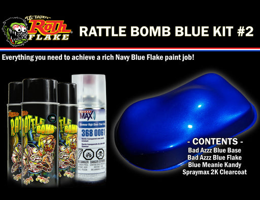 Rattle Bomb Rattle Bomb Spray Kit Blue
