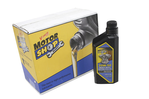 V-Twin Manufacturing 50W Motorshop Ready Oil Heavy Duty