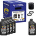 Spectro Oil Change Kit Premium - Spectro Oils 311473 - Evolution Sportster 1986-2000
