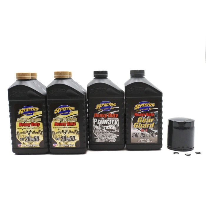 Spectro Oil Change Kit - Spectro Oils 311476 - Twin Cam 1999-2016