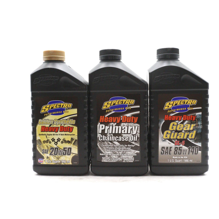 Spectro Oil Change Kit - Spectro Oils 311476 - Twin Cam 1999-2016