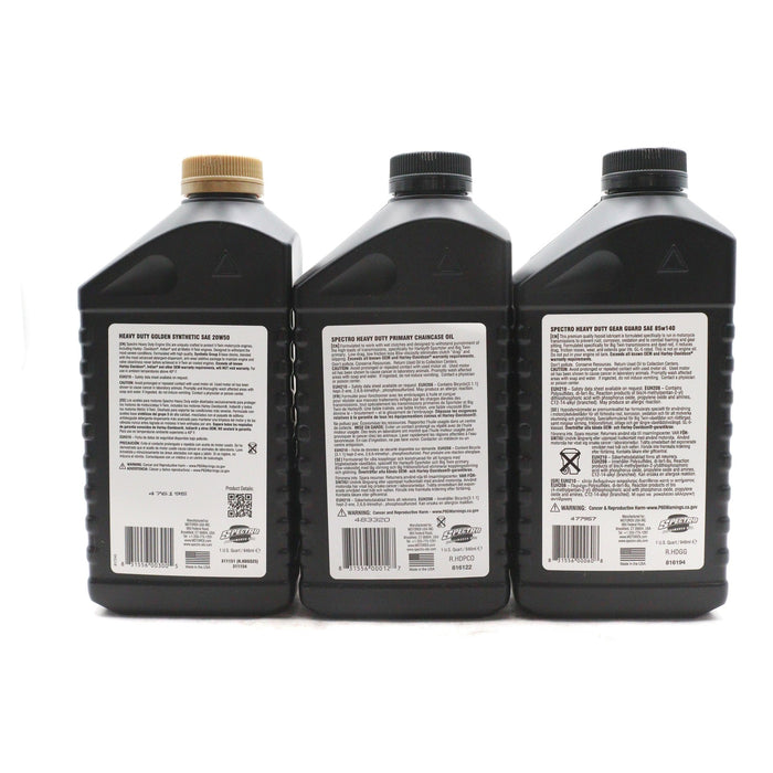 Spectro Oil Change Kit - Spectro Oils 311476 - Twin Cam 1999-2016