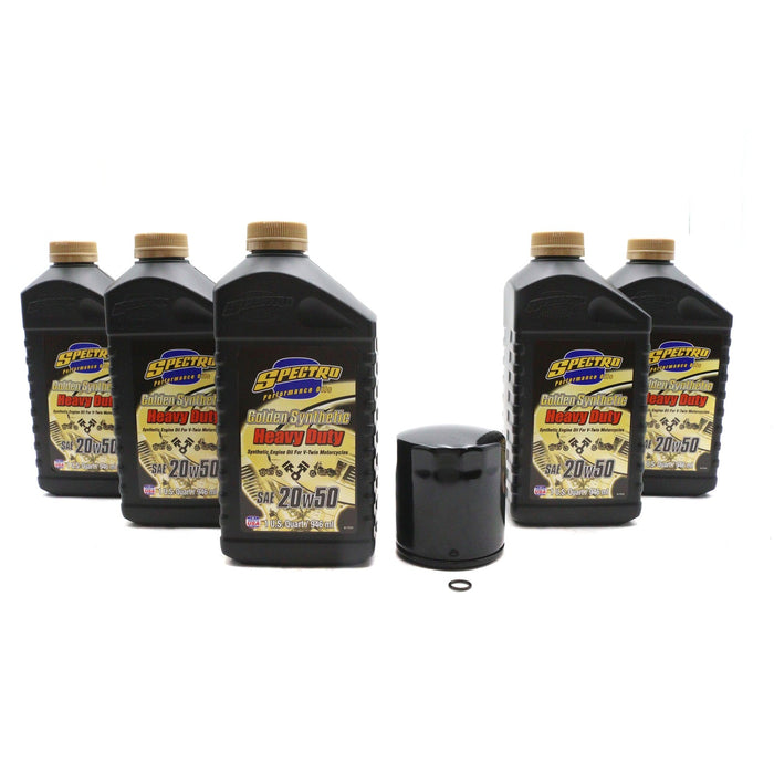 Spectro Oil M8 Change Kit Synthetic - Spectro Oils 311887 - Twin Cam 2017+