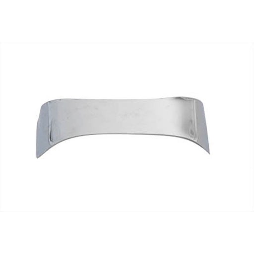 Chrome Tail Lamp Visor Smooth - V-Twin 42-0000