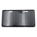 License Plate Frame Backing Plate Black - V-Twin 42-0019