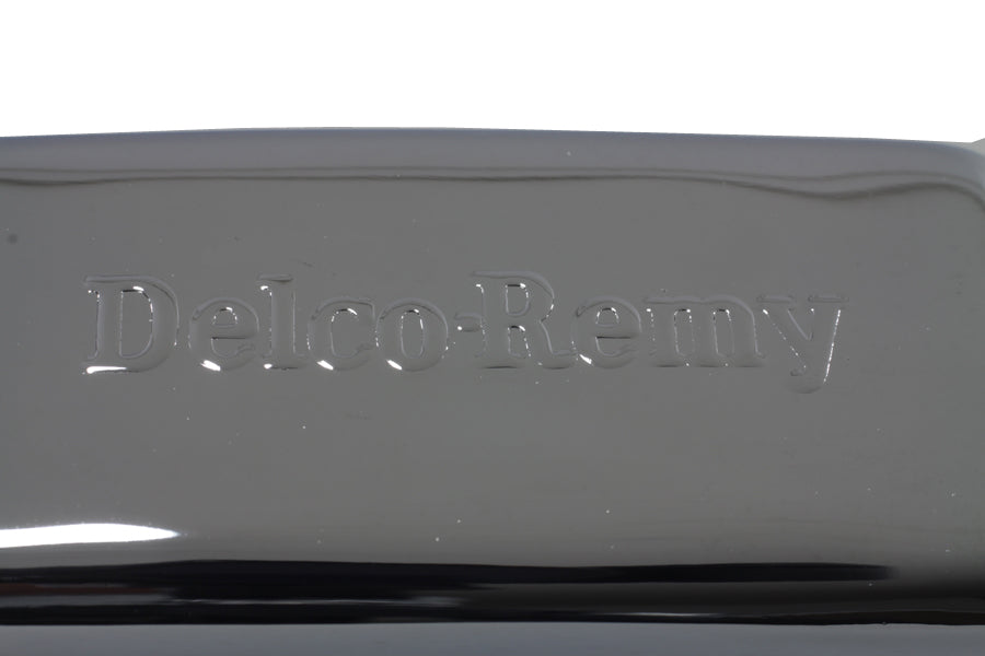 V-Twin Manufacturing Chrome Replica Delco Remy Style Relay Cover - additional view 2