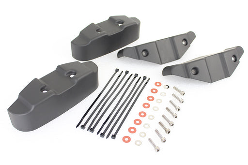 V-Twin Manufacturing Rocker Box Dress Cover Set Matte Black - additional view 2