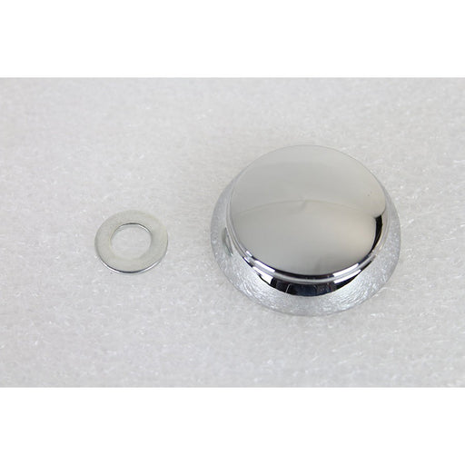 Chrome Tour-Pak Lock Cover - V-Twin 42-0148 - OEM 53000217 - Big Twin 1988-2013