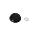 Black Tour-Pak Lock Cover - V-Twin 42-0149 - OEM 53000218 - Big Twin 1988-2013