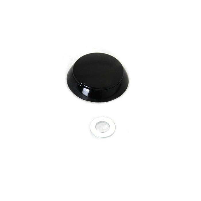 Black Tour-Pak Lock Cover - V-Twin 42-0149 - OEM 53000218 - Big Twin 1988-2013