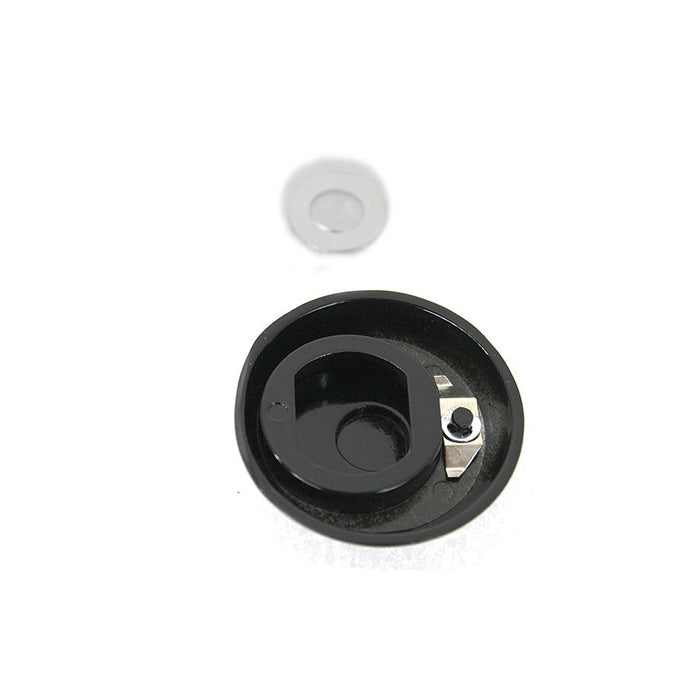 Black Tour-Pak Lock Cover - V-Twin 42-0149 - OEM 53000218 - Big Twin 1988-2013