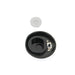 Black Tour-Pak Lock Cover - V-Twin 42-0149 - OEM 53000218 - Big Twin 1988-2013