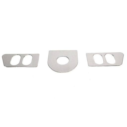 Ignition Switch Cover Set Chrome - V-Twin 42-0166 - Big Twin 1996-2009