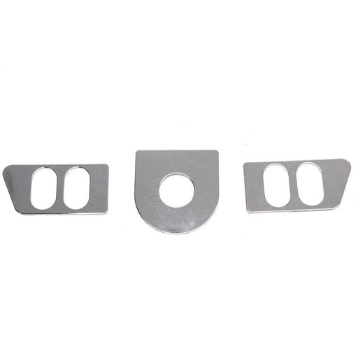 Ignition Switch Cover Set Chrome - V-Twin 42-0166 - Big Twin 1996-2009