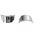 Chrome Bar Bullet Visor - V-Twin 42-0204 - OEM 67785-78T