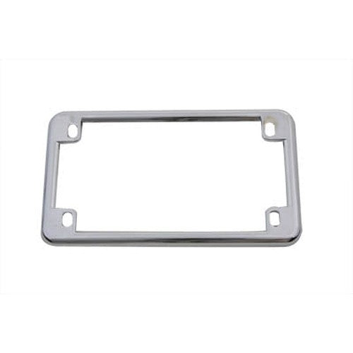 License Plate Frame Chrome - V-Twin 42-0210