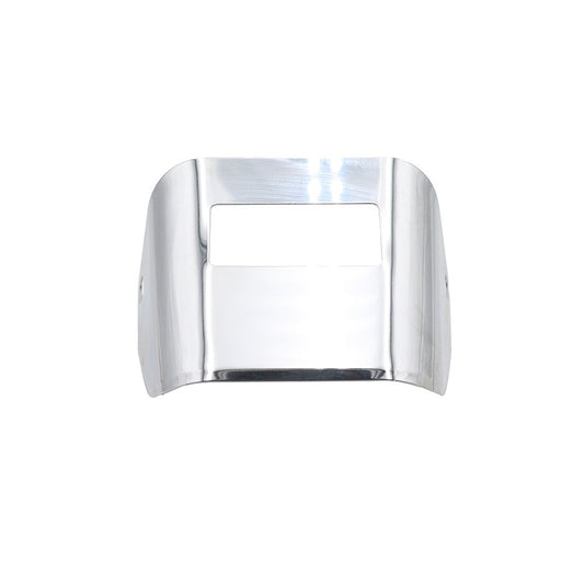Chrome Tail Lamp Visor Smooth - V-Twin 42-0216