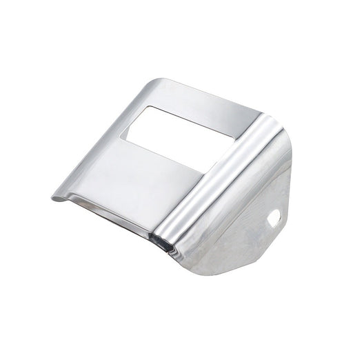 Chrome Tail Lamp Visor Smooth - V-Twin 42-0216