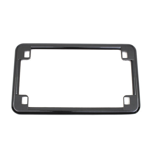License Plate Frame Black - V-Twin 42-0271