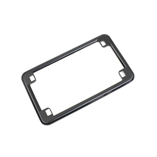License Plate Frame Black - V-Twin 42-0271