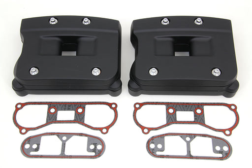 V-Twin Manufacturing Black Rocker Box Cover Set - additional view 2