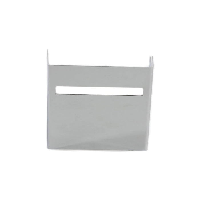 Chrome Battery Side Cover with Single Slot View Hole - V-Twin 42-0505 - OEM 66072-83T - Ironhead 1970-1978