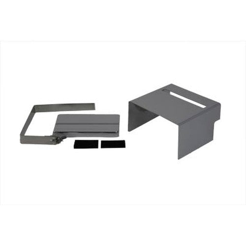 Chrome Slotted Battery Cover Kit - V-Twin 42-0542 - Ironhead 1970-1978
