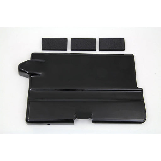 Battery Top Cover Black - V-Twin 42-0572 - Ironhead 1967-1978