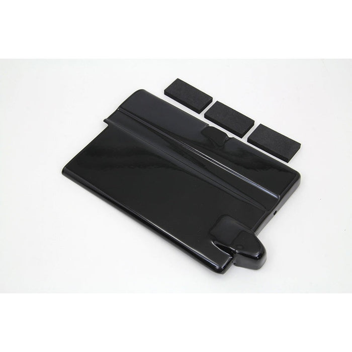 Battery Top Cover Black - V-Twin 42-0572 - Ironhead 1967-1978