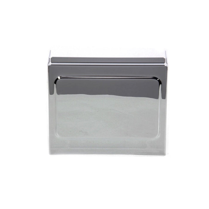 Chrome Embossed Battery Side Cover - V-Twin 42-0573 - OEM 66718-01
