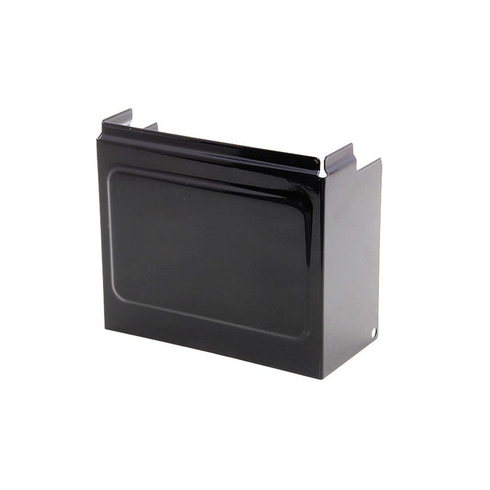 Black Embossed Battery Side Cover - V-Twin 42-0574 - OEM 66718-01