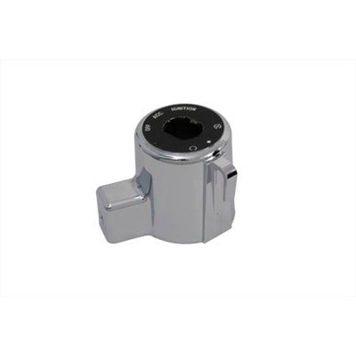 Chrome Ignition Switch Cover - V-Twin 42-0648 - OEM 71514-98 - Evolution Sportster 1995-2003
