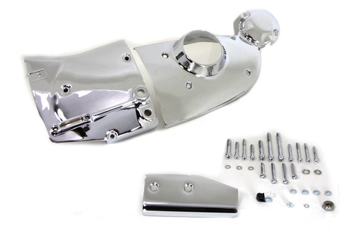 V-Twin Manufacturing Chrome Cam and Sprocket Cover Kit - additional view 2