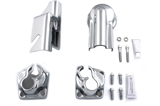 V-Twin Manufacturing Chrome Oil Pump Dress Up Kit