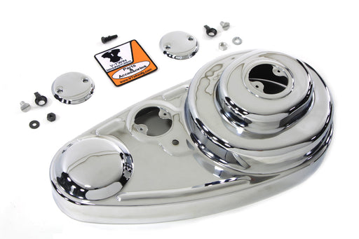 V-Twin Manufacturing Chrome 45 Outer Primary Cover Kit - additional view 2