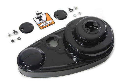 V-Twin Manufacturing Black 45 Outer Primary Cover Kit - additional view 2