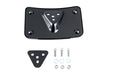 V-Twin Manufacturing License Plate Bracket Curved Laydown Style Black - additional view 2