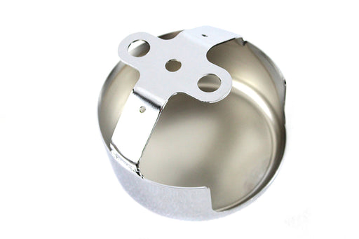 V-Twin Manufacturing Skull Horn Cover Chrome - additional view 2