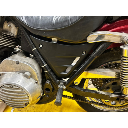 FXR Frame Side Cover Set Vented - V-Twin 42-1281 - Big Twin 1982-1994