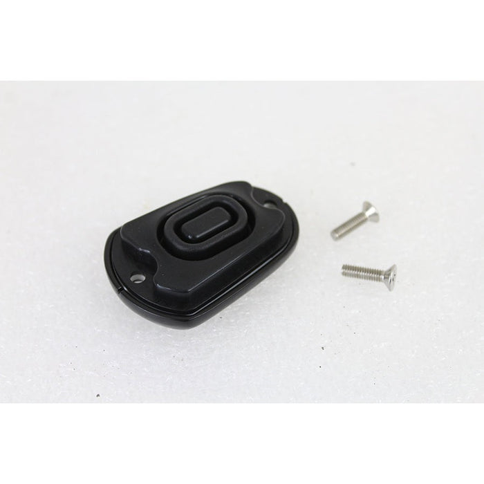 Rear Master Cylinder Cover Black - V-Twin 42-1391 - OEM 41700095 - Sportster 2014+