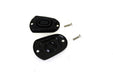 V-Twin Manufacturing Rear Master Cylinder Cover Black