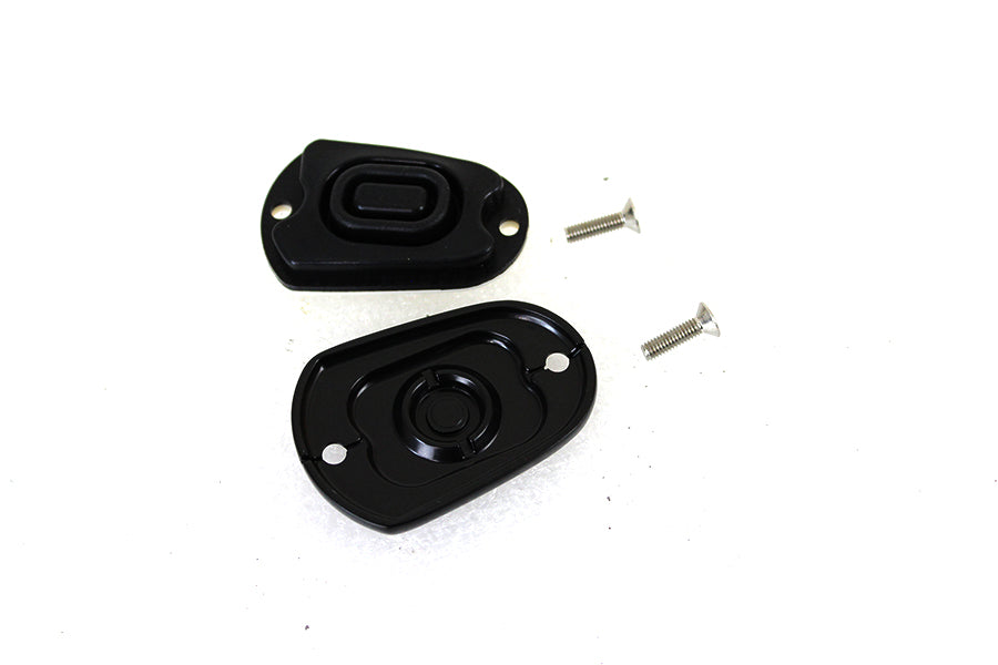 V-Twin Manufacturing Rear Master Cylinder Cover Black