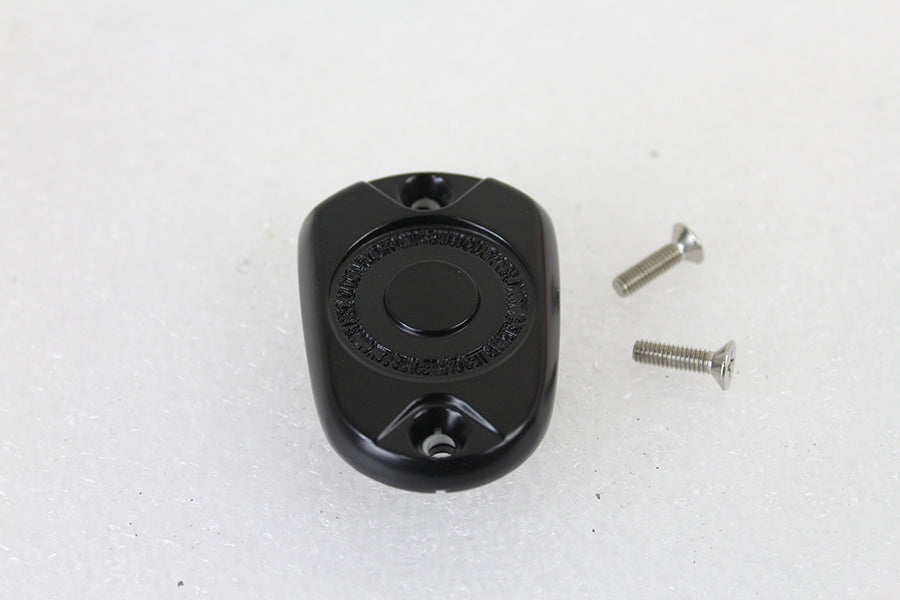 V-Twin Manufacturing Rear Master Cylinder Cover Black - additional view 4