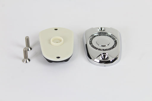 V-Twin Manufacturing Rear Master Cylinder Cover Chrome