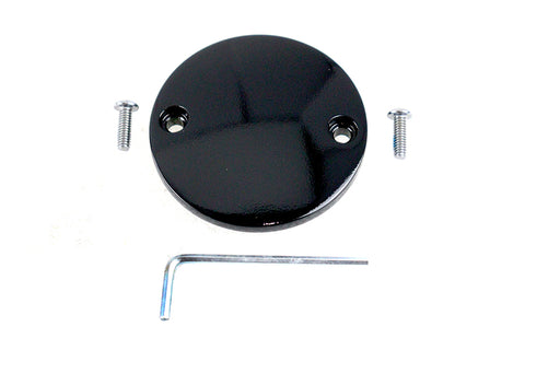 V-Twin Manufacturing M8 Ignition System Cover Smooth Gloss Black