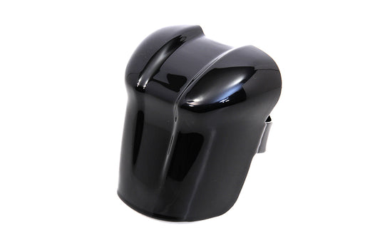V-Twin Manufacturing Gloss Black Hulk Style Horn Cover - additional view 2